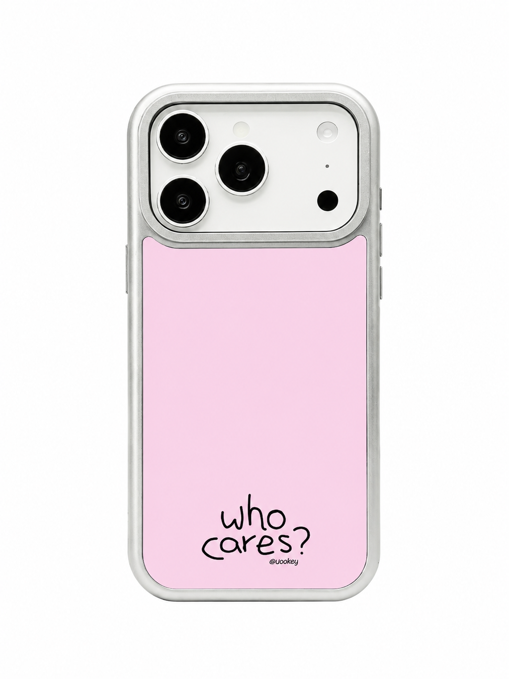 Glossy Light Pink iPhone Case