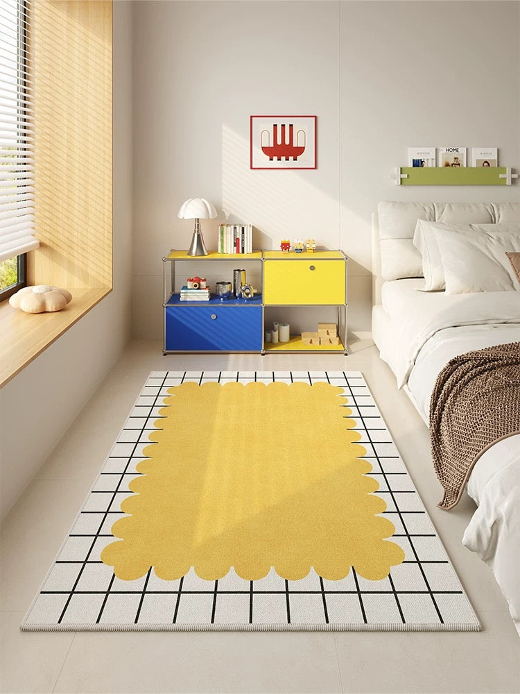 Danish Pastel Scallop Rug