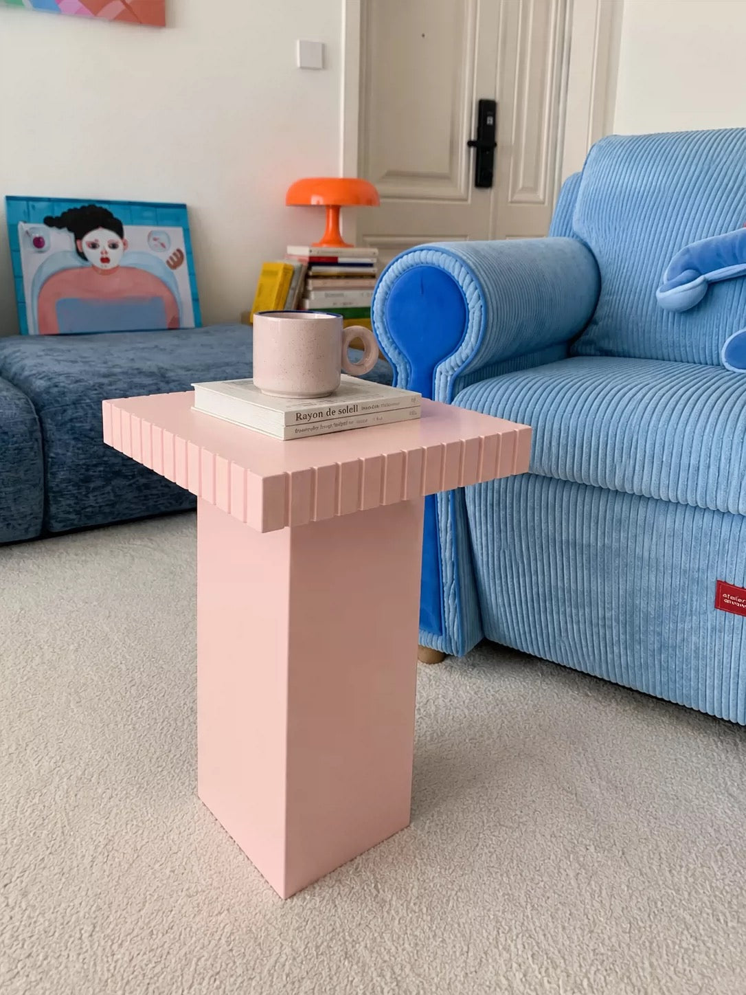 Small Pastel Side Table
