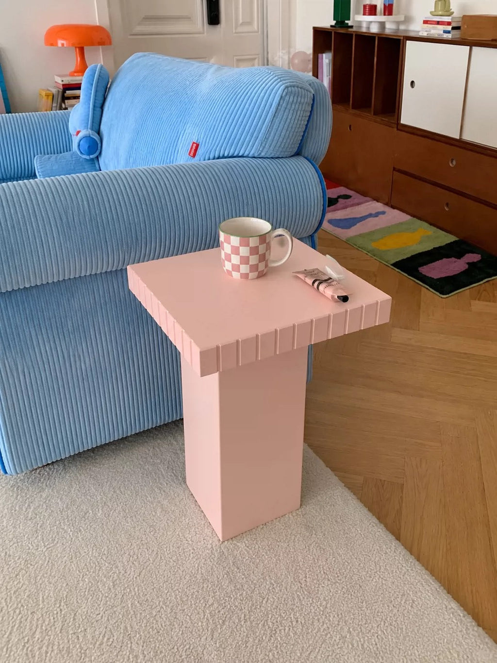 Small Pastel Side Table