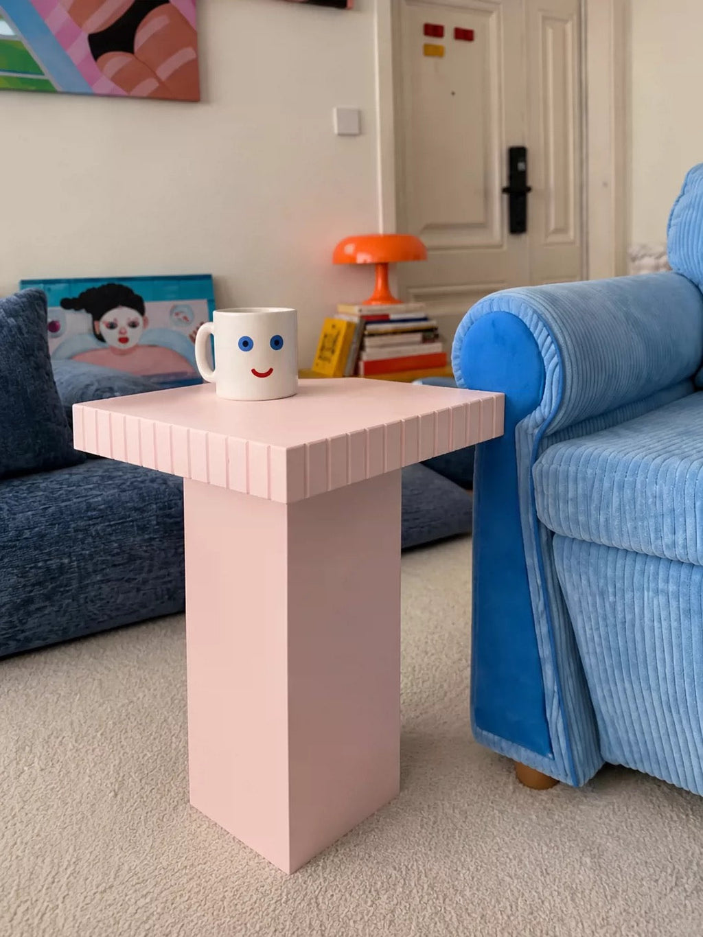 Small Pastel Side Table