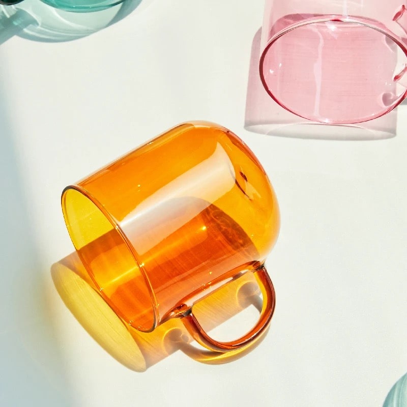 Colorful Coffee Cup Amber