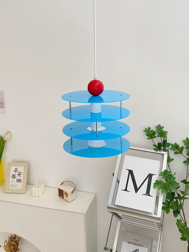 Colorful Acrylic Chandelier