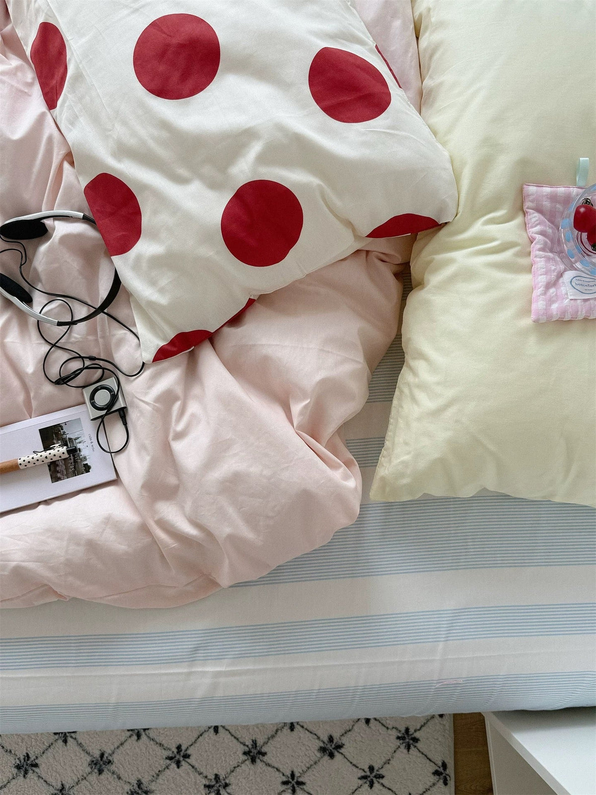 Preppy Polka Dot Bedding Set