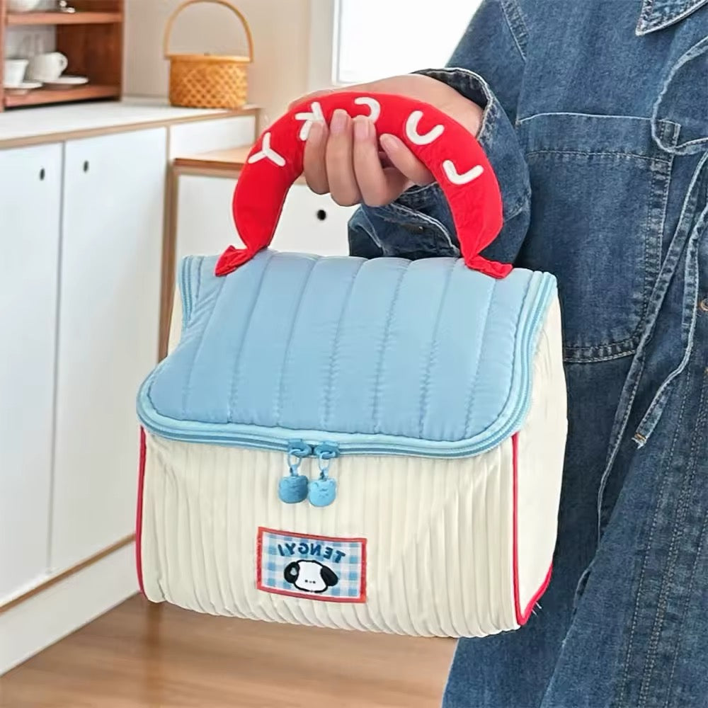 Cute House-Shaped Makeup Bag