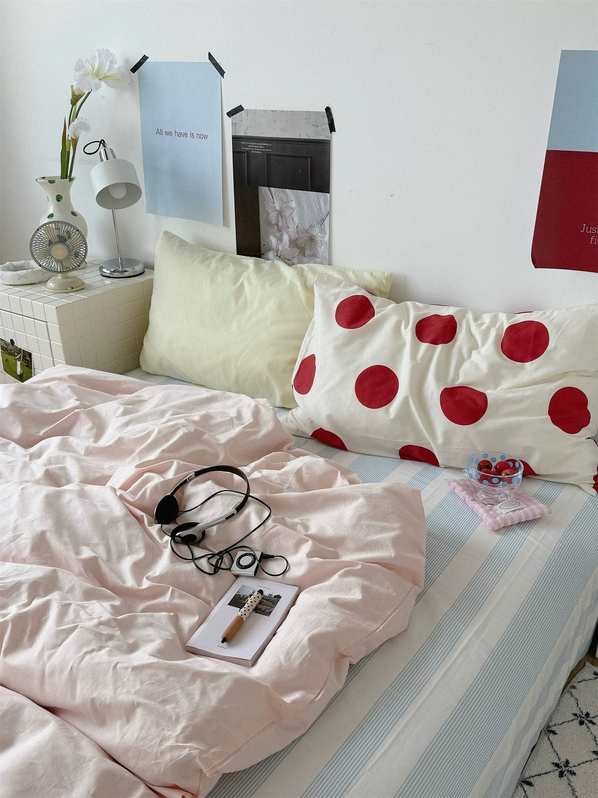 Preppy Polka Dot Bedding Set