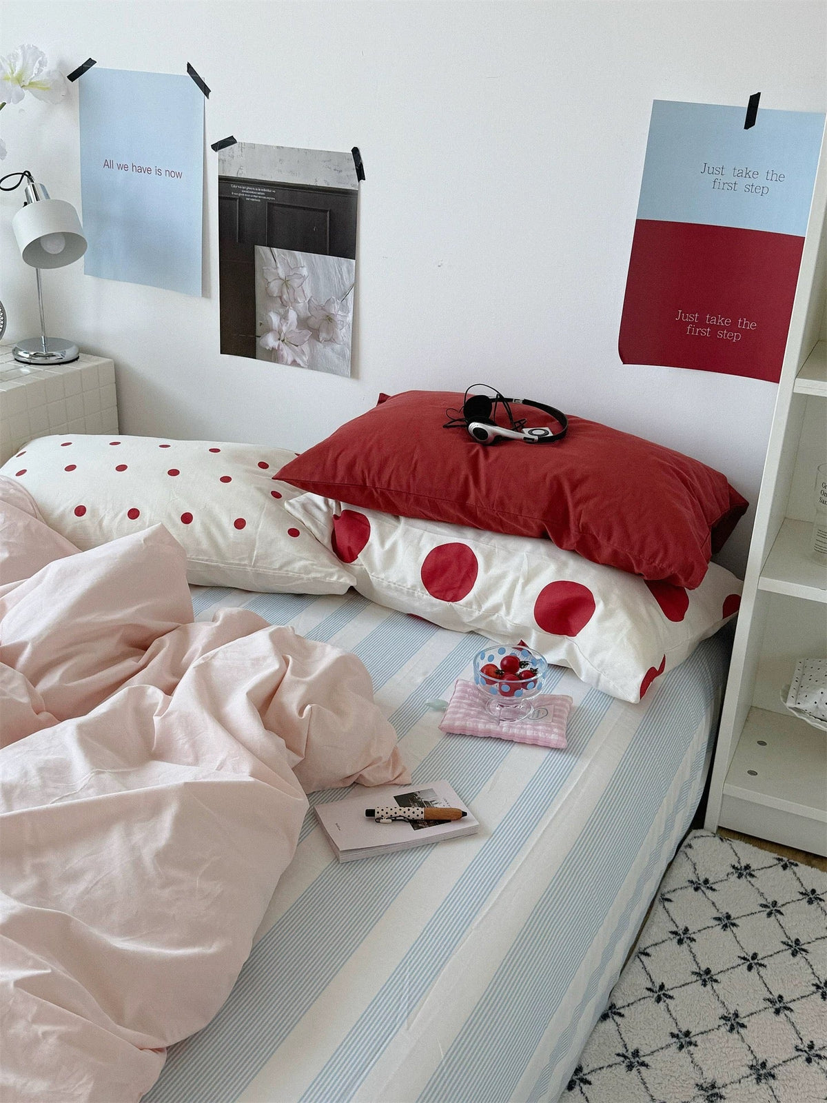 Preppy Polka Dot Bedding Set