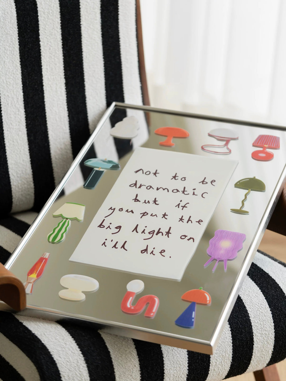 Whimsical Mirror Wall Art