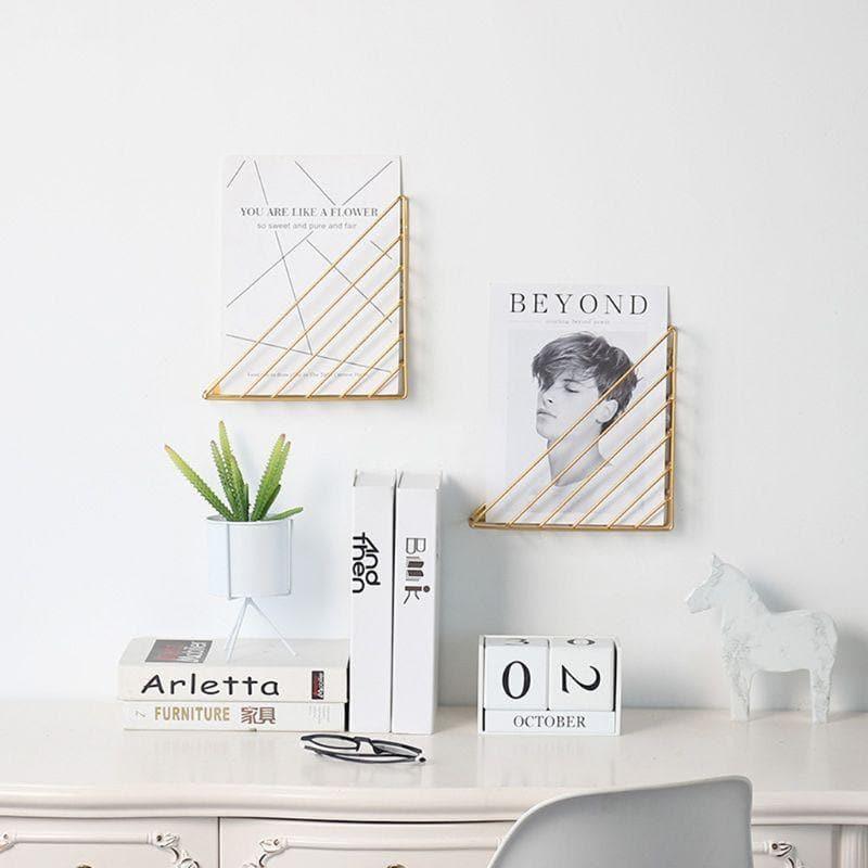 Apex Organizer Storage Rack Gold