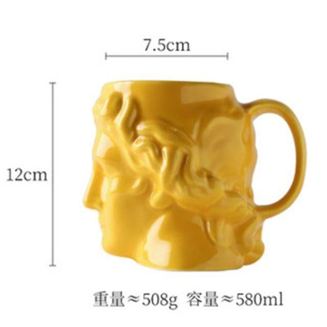 David's Mug Yellow