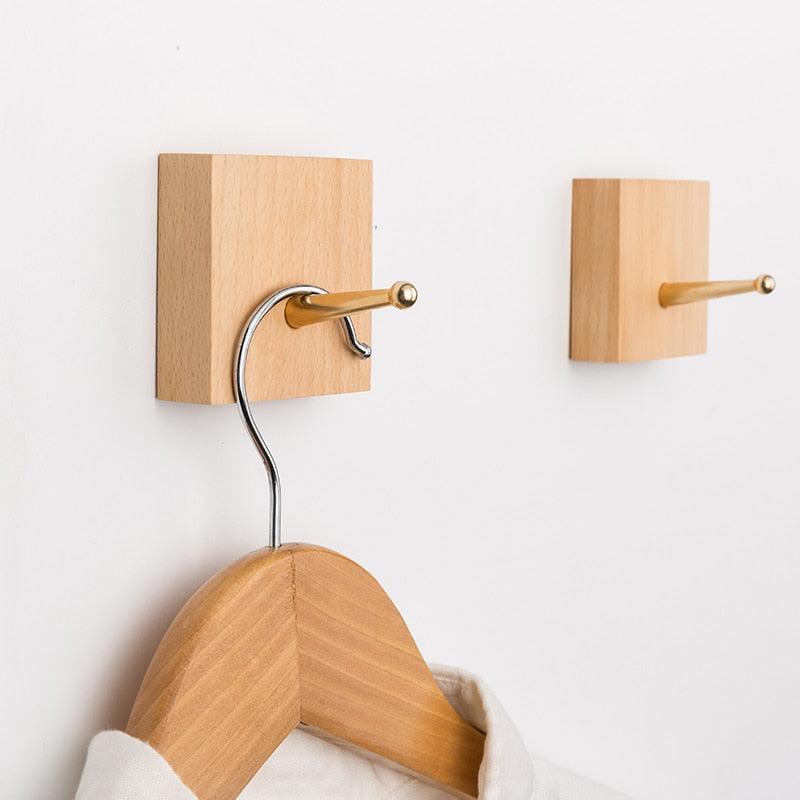 LuxeHook - Wall Mount Hook Beech Wheat