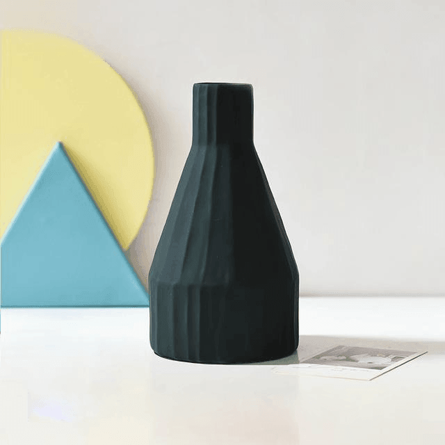 Morandi Muse Textured Ceramic Pots Wide DarkSlateGray