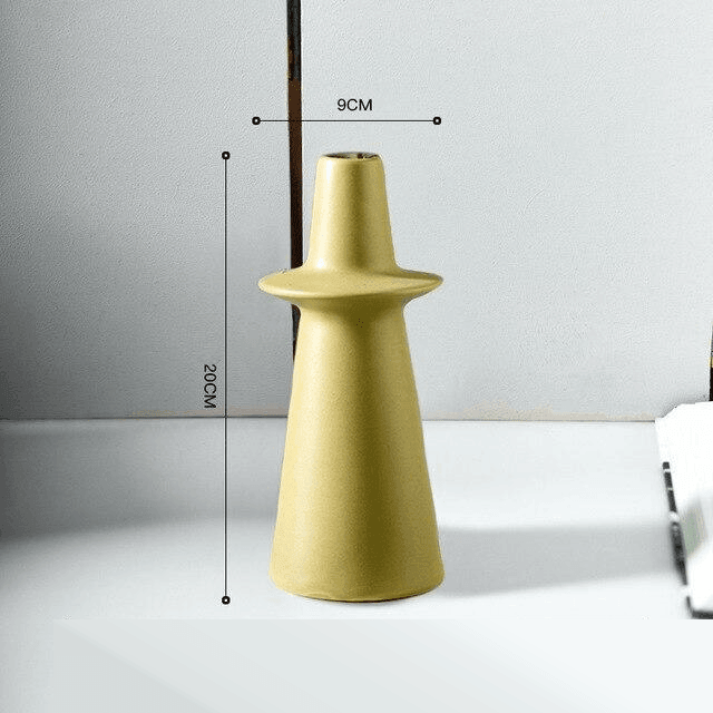 Astro Celestial Ceramic Vase Decorations Khaki