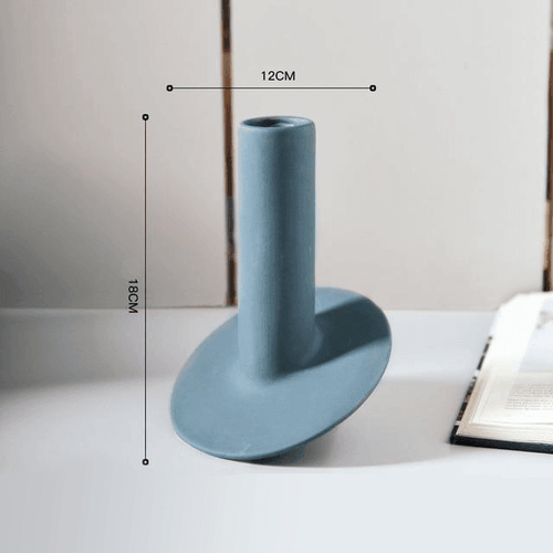 Astro Celestial Ceramic Vase Decorations Blue