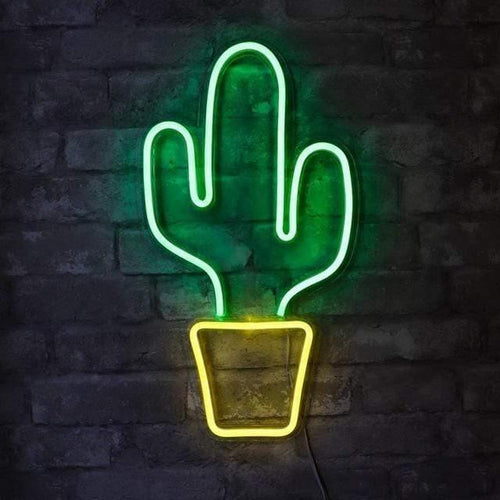 CactusGleam™- Neon Wall Decor Default Title