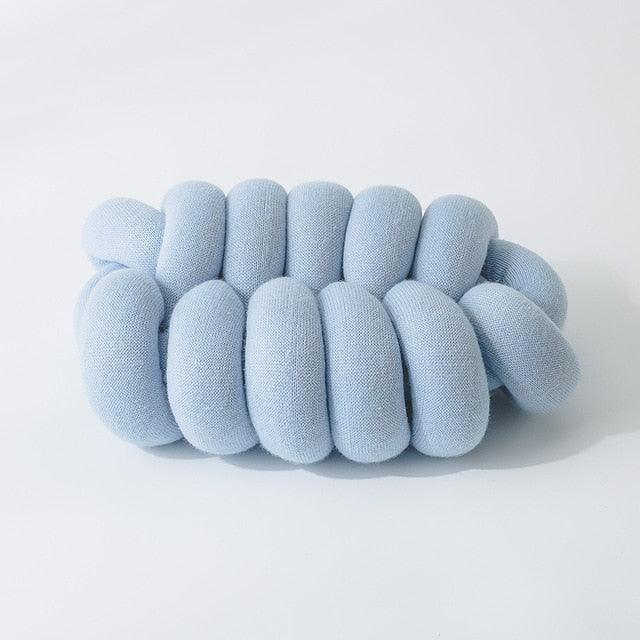 Knot & Snuggle Pillow LightSteelBlue