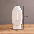 ElongaFace™ Ceramic Vase