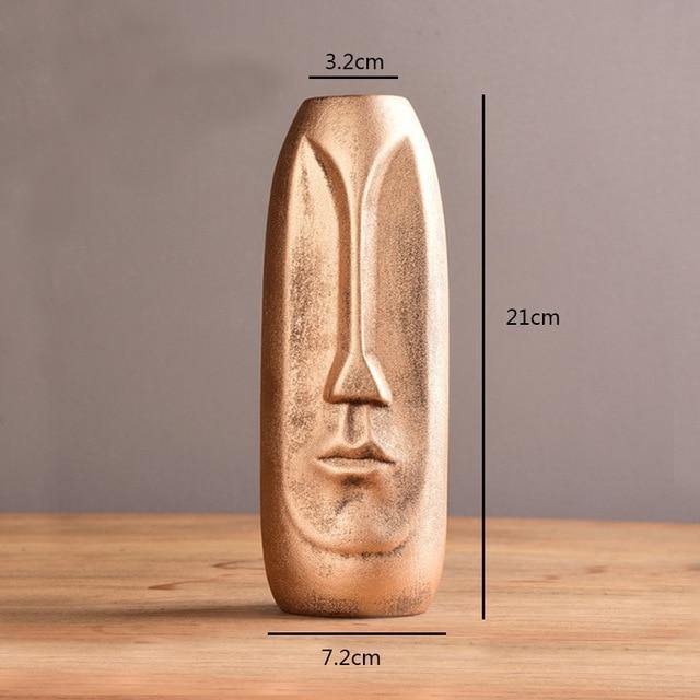 ElongaFace™ Ceramic Vase Peru Elongated