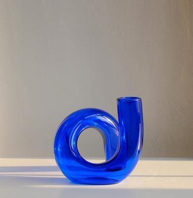 Artful Loop Hydroponic Vessel Blue