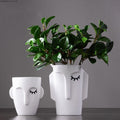 Rivera Contemporary Face Vase