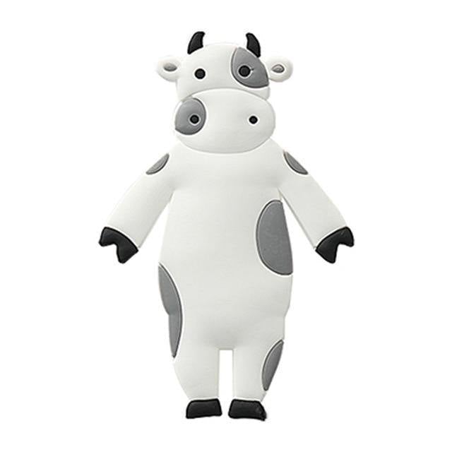 Adhesive Animal Hooks for Fridge and Wall Cow