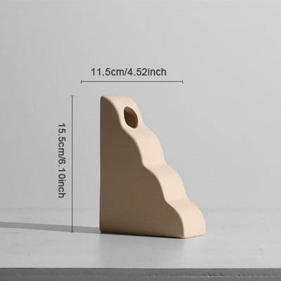 SereneStone™ - Contemporary Ceramic Vase Set L