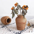 Ella Rattan Vase