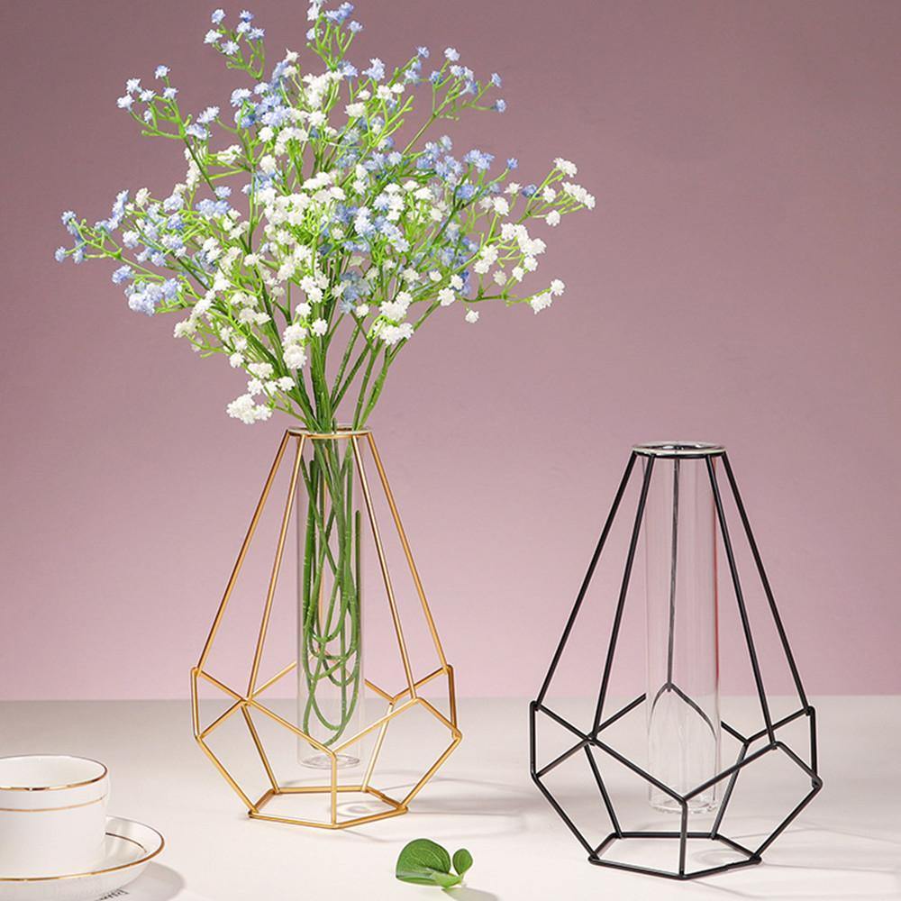 LumeGrid™ - Geometric Flower Vase Geometric