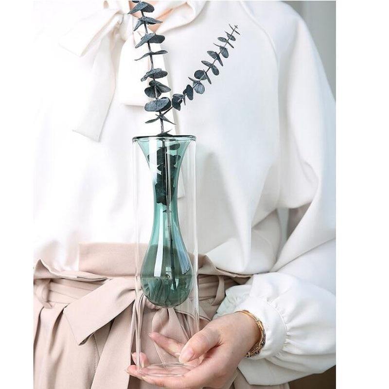 Elegant Glass Bubble Vases