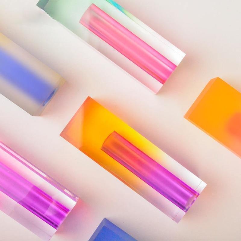 Radiant Prism Acrylic Vase