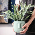 Restful Gaze Abstract Face Planter