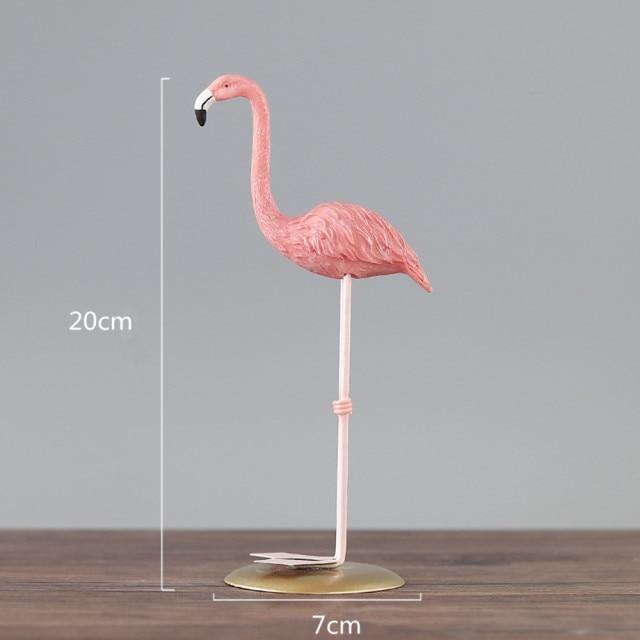 Exotic Flamingo Statuettes Upright