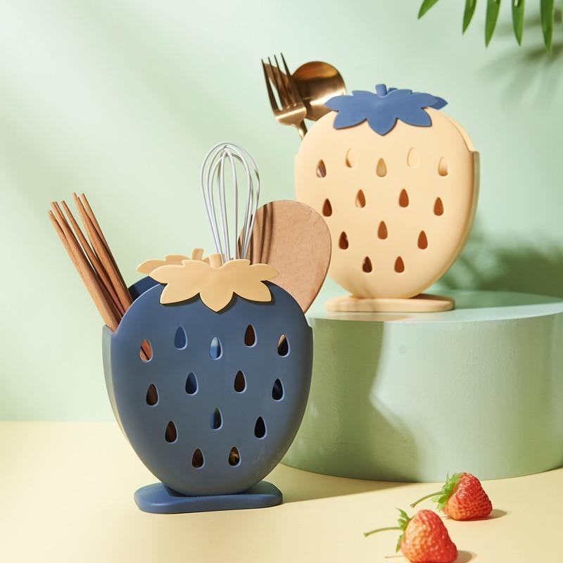 Strawberry Drying Rack SteelBlue Strawberry