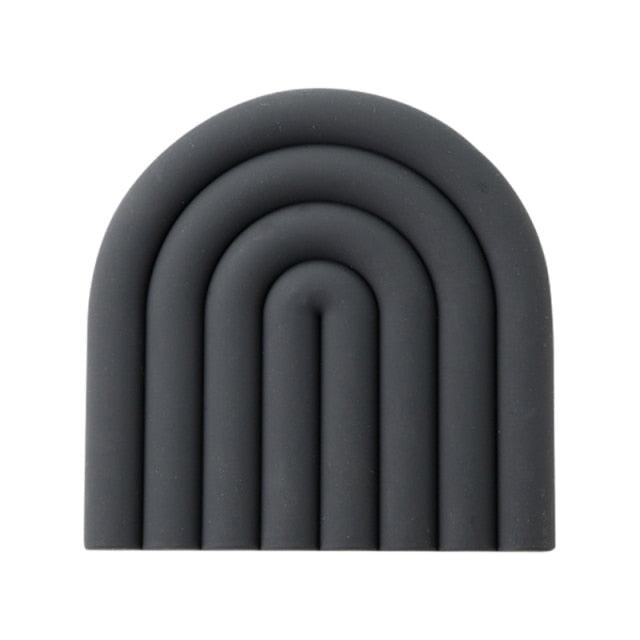 Colorful Silicone Coasters DimGray