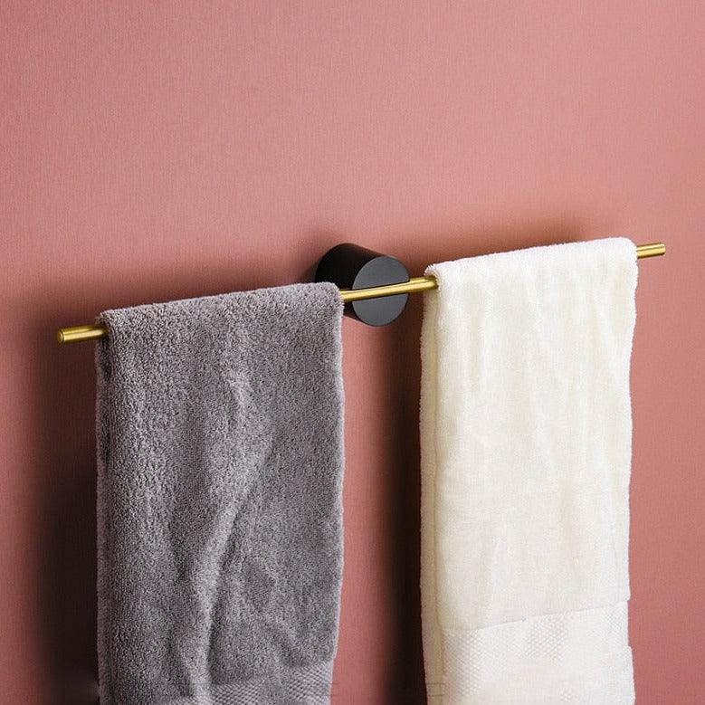 Sleek Contemporary Metal Towel Rack