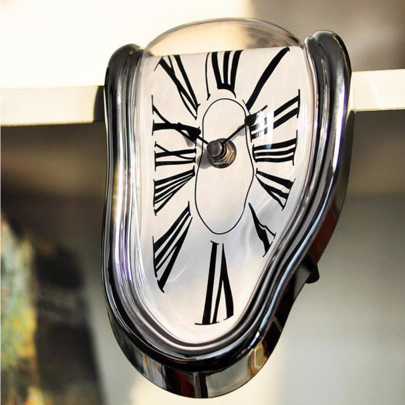 Salvador Dali Melting Clock Black