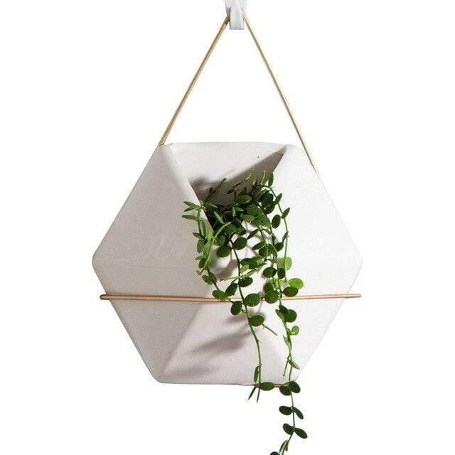 Hanging Geometric Terrarium Hexagon
