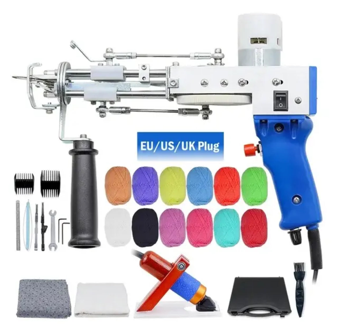 Tufting Gun Starter Kit Blue Large Set