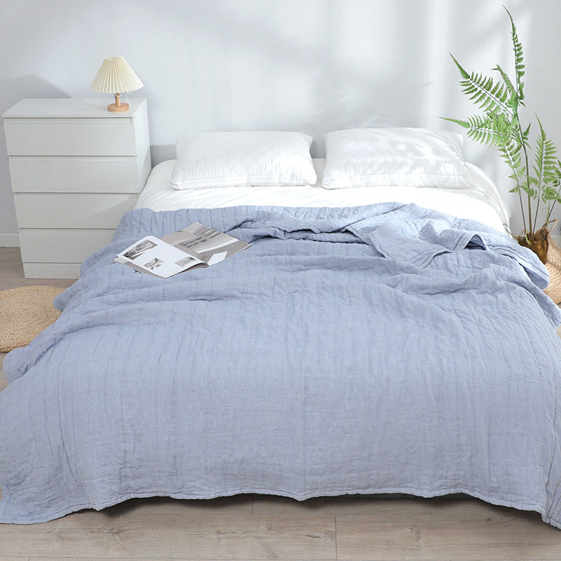Cotton Muslin Thorw Blanket – Queen Size
