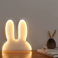 Rabbit Neon LED Night Light White