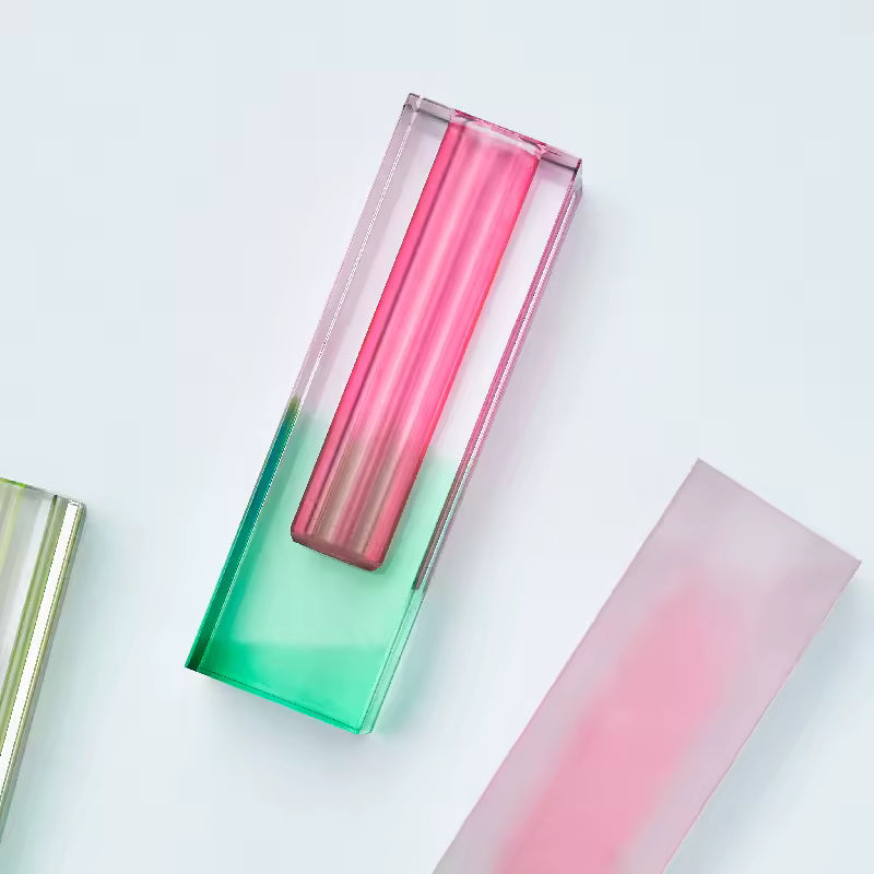 Modern Rainbow Acrylic Bud Vase