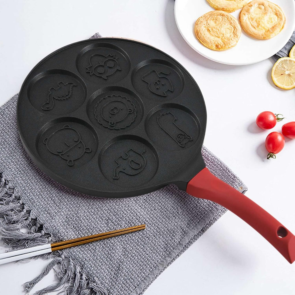 Pancake Pan with Animal Shapes