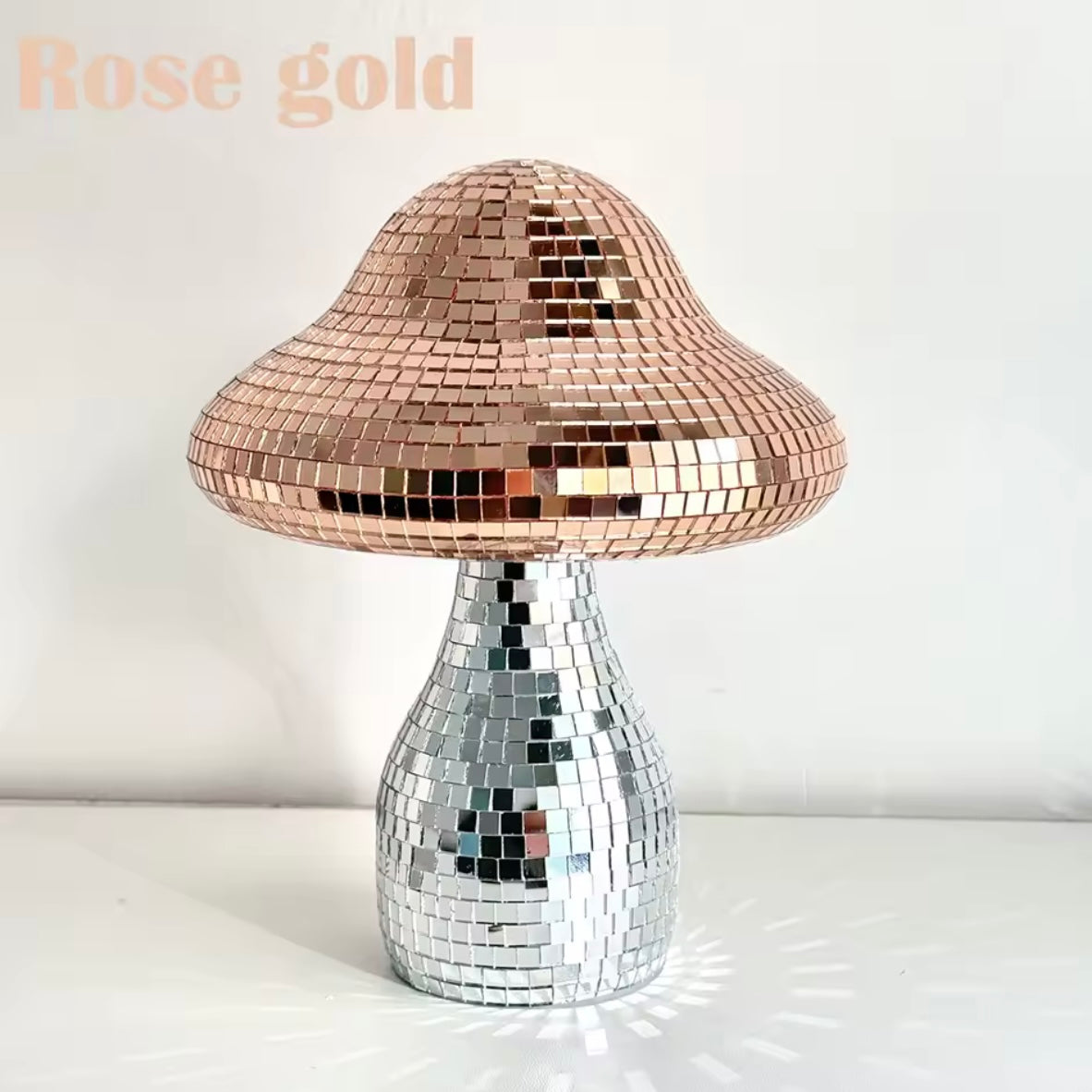 Dreamy Disco Mushroom Ball Pink