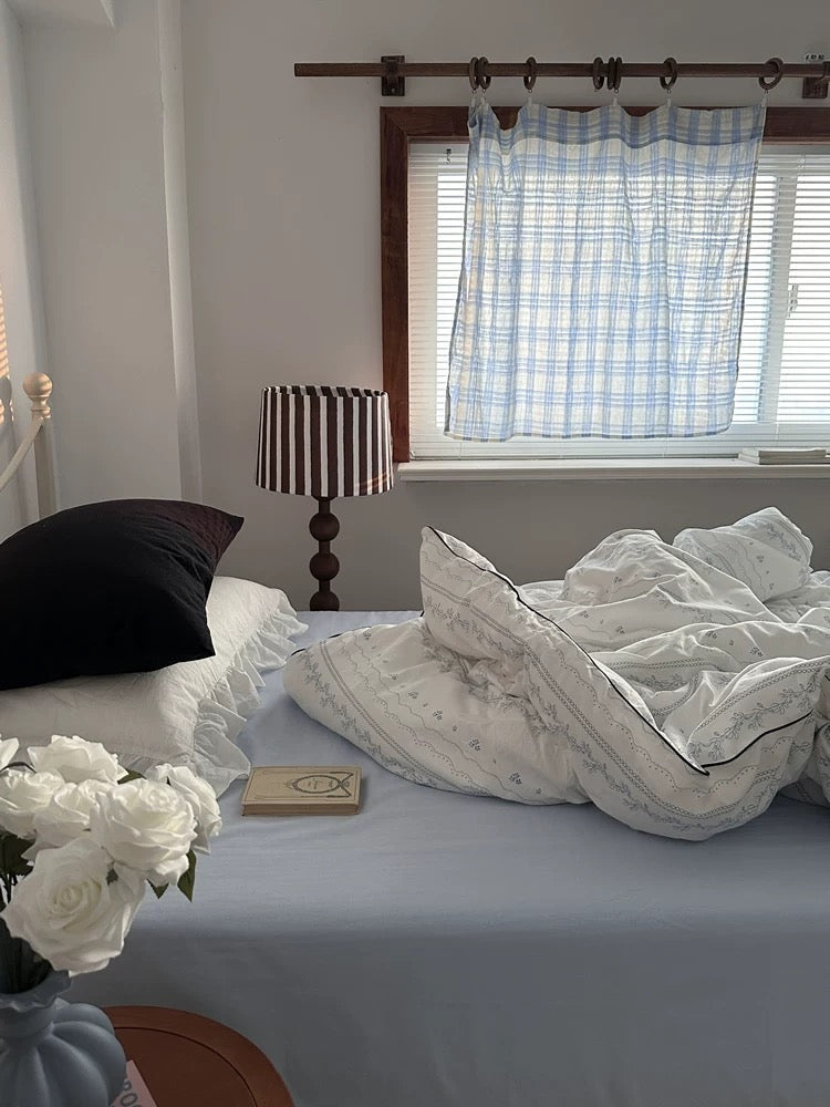 French Country Cotton Duvet Cover Set
