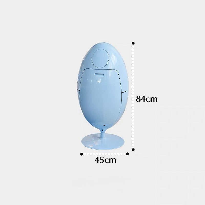 Dinosaur Egg Rotating Kitchen Trash Can