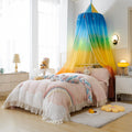 Rainbow Kids Bed Canopy — Colorful Nursery Tent