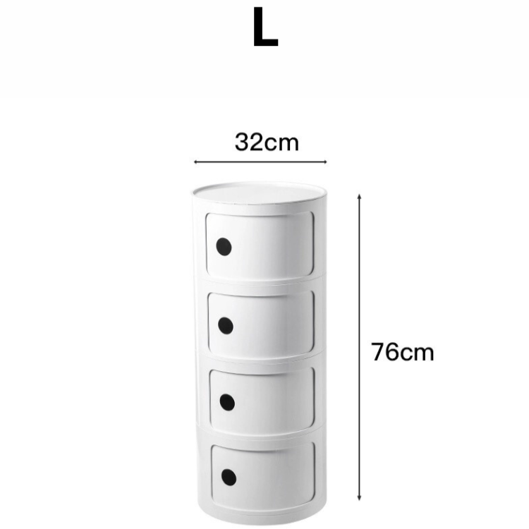 Nordic Pink Cabinet White L 32 x 76 cm (12.5 x 29.9 in)