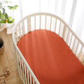Cotton Muslin Fitted Baby Crib Sheets-Unisex