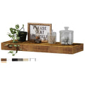 Rustic Floating Wall Shelf