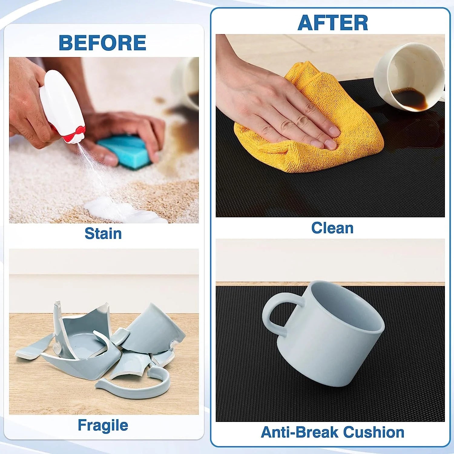 Soft Kitchen Mat | Anti-Fatigue & Non-Slip
